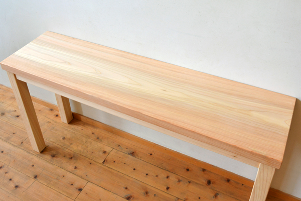 ひのき無垢 一枚板のテーブル | ヒノキクラフト・ショップブログ
