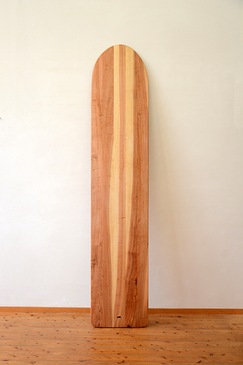 アライア　木製サーフボード1