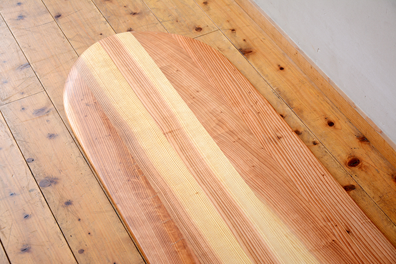 アライア　木製　サーフボード6
