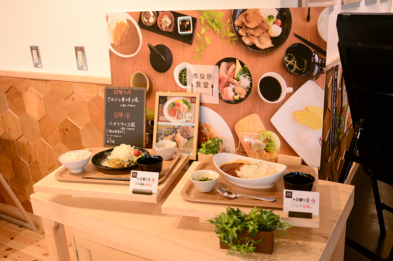 静岡市役所食堂　リノベーション　ヒノキクラフト3