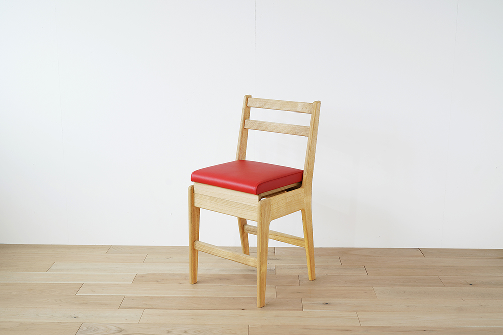 リッツチェア［日本桐］ヒノキクラフト　学習椅子10
