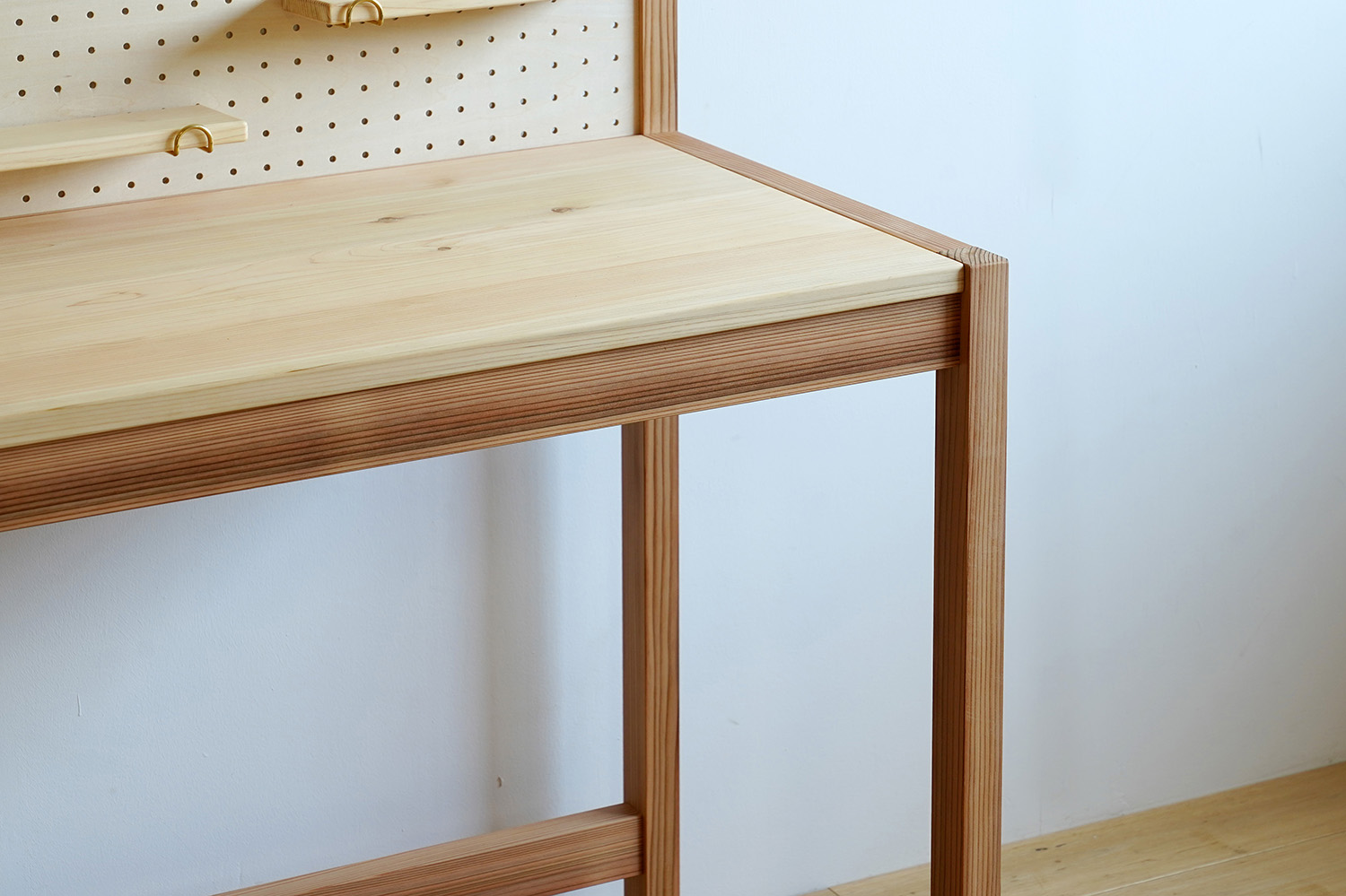 ヒノキクラフト　オーダー家具　ふもとっぱら　サッカー台3