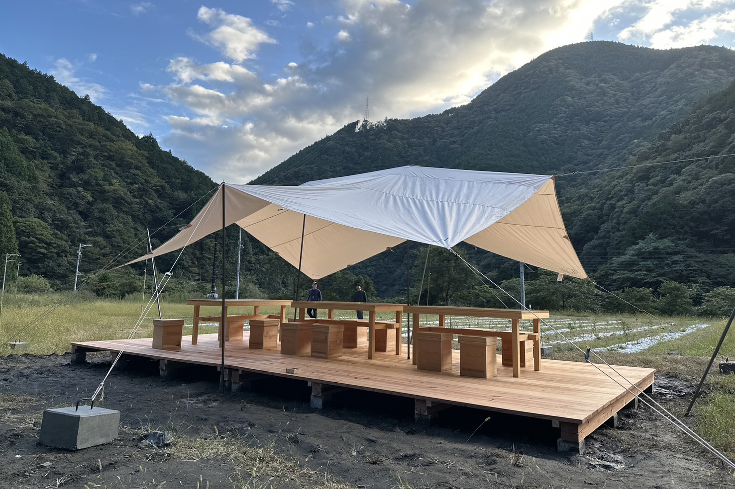 茶箱テーブル｜オクシズ材仕様 | HINOKICRAFT