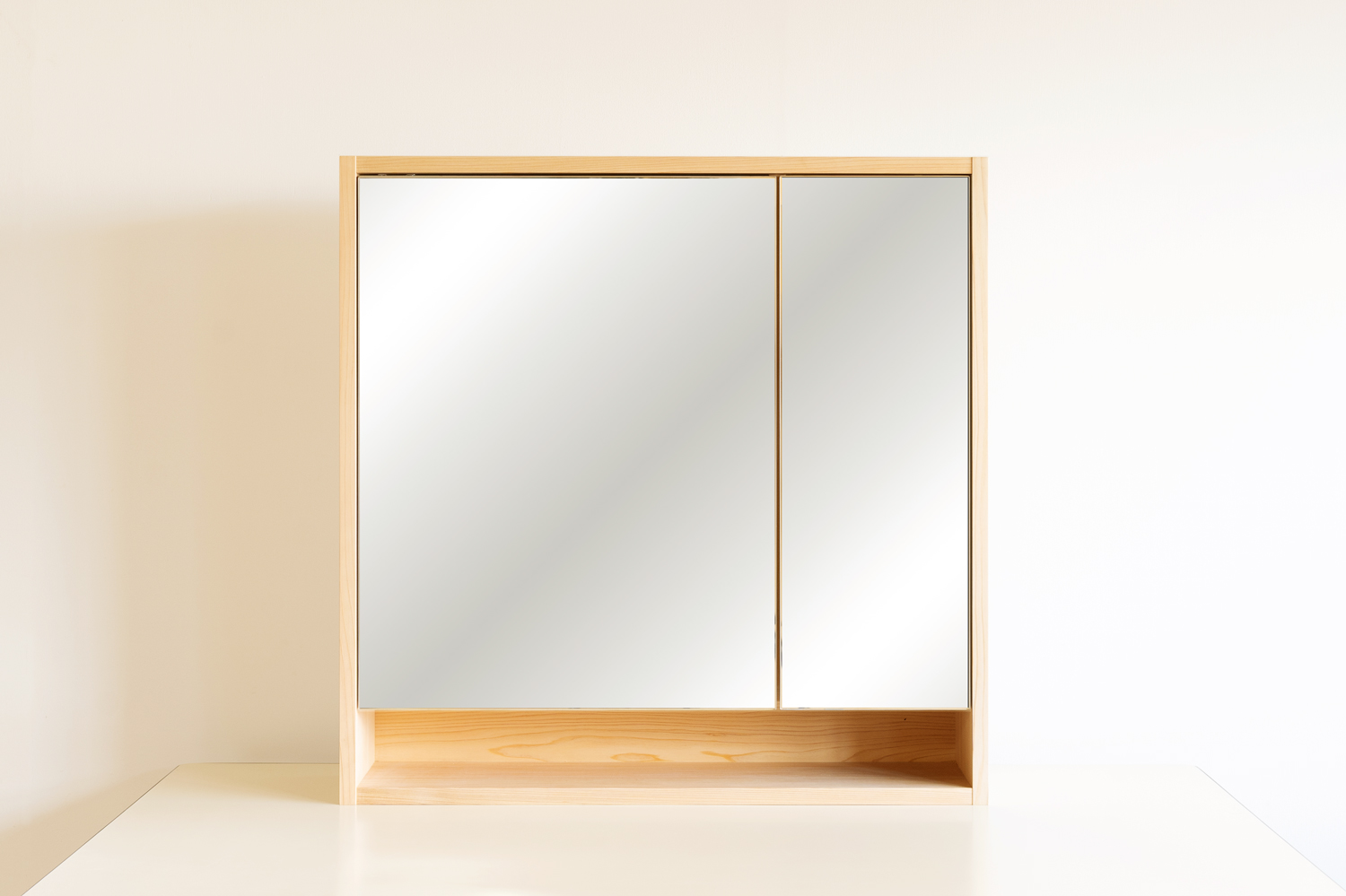 木製 化粧台 オーダー家具｜壁掛け洗面化粧台 | HINOKICRAFT