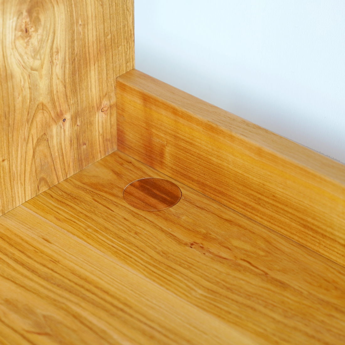 ヒノキクラフト 山桜の机 オーダー家具3