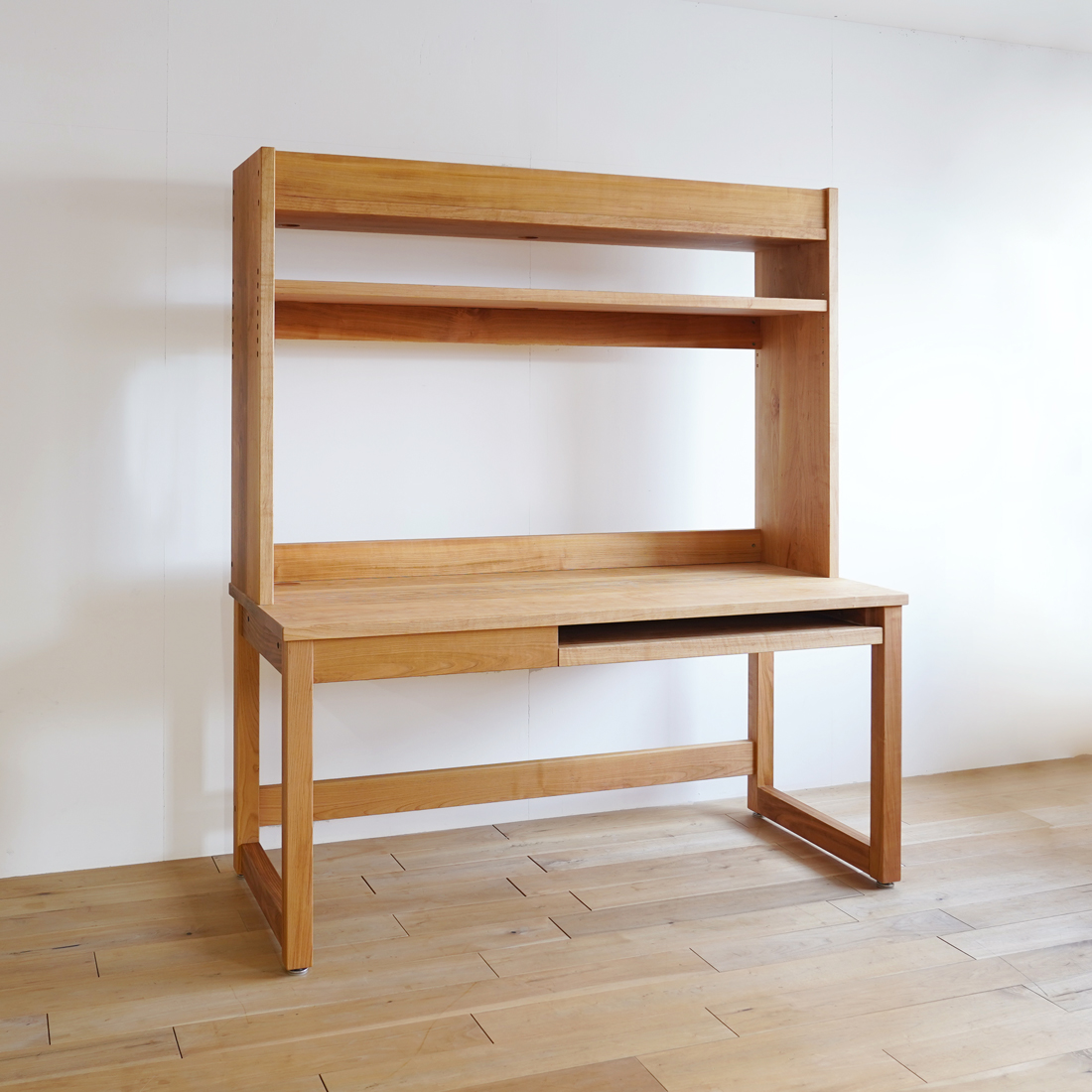 ヒノキクラフト 山桜の机 オーダー家具2