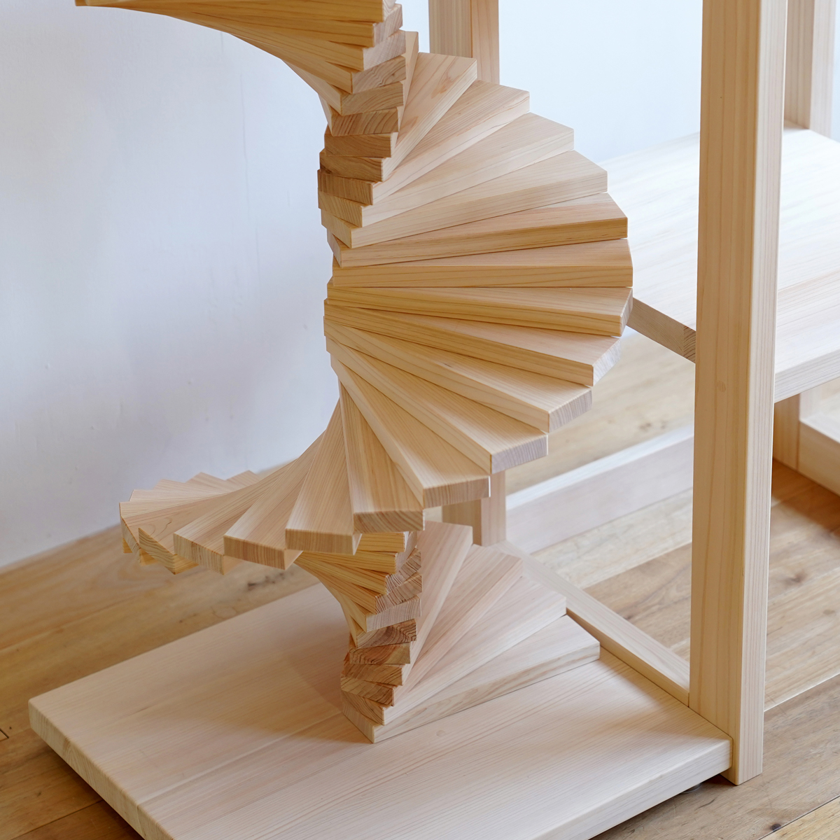 ヒノキクラフト　オーダー家具　キャットタワー4